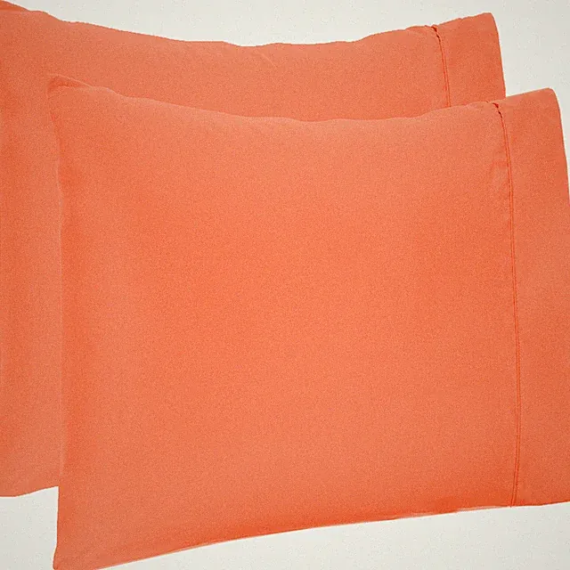 800 TC Egyptian Cotton 2 PCs Pillow Case Set - Select Color & Size